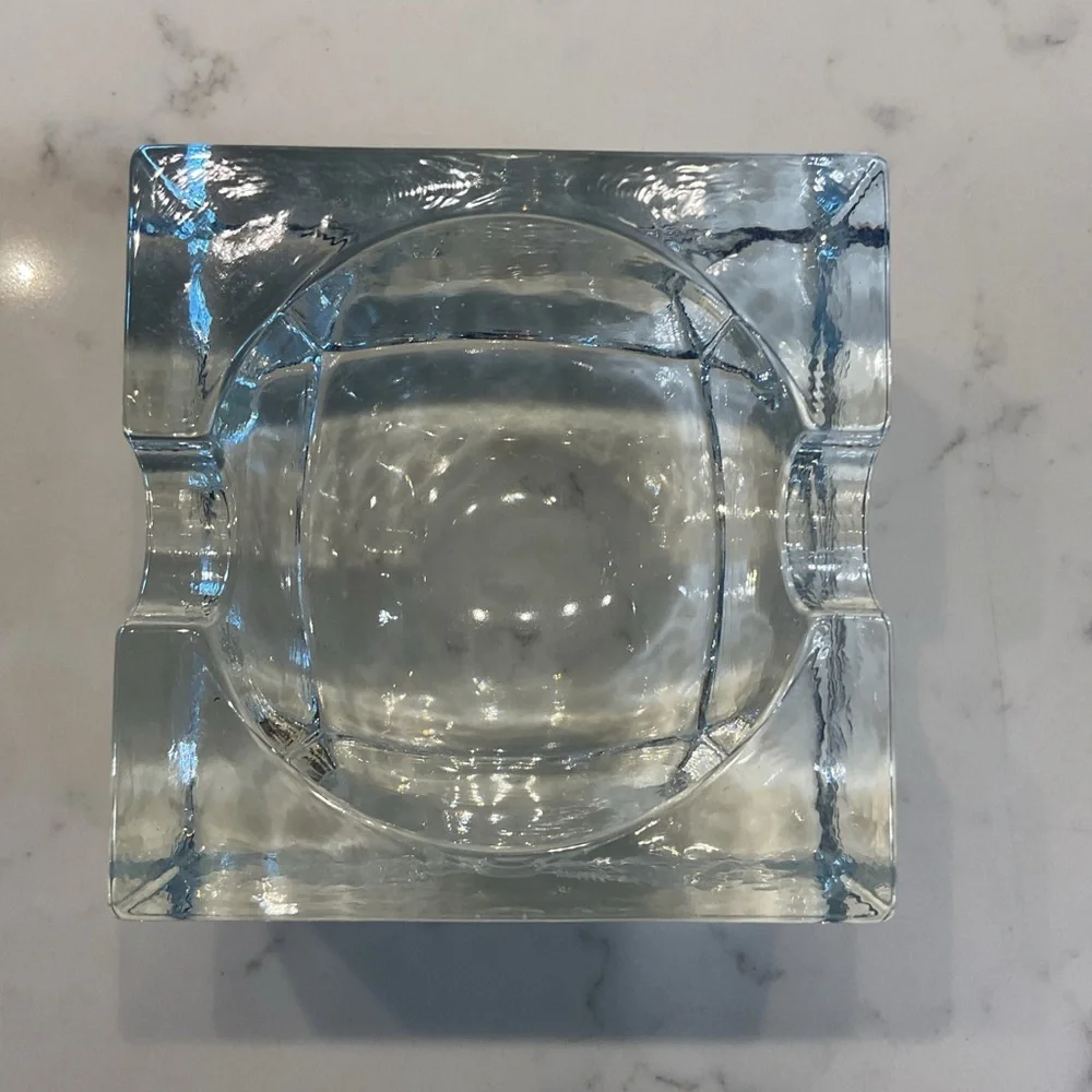 Gorgeous Vintage Crystal Ashtray - Picture 3 of 6